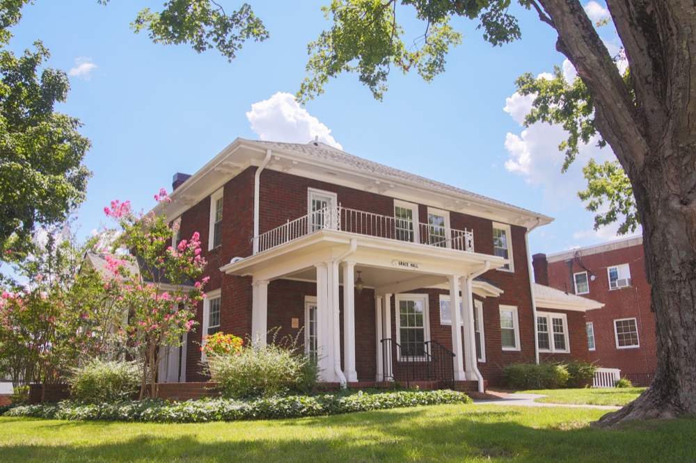 Grace Hall building at Piedmont International University