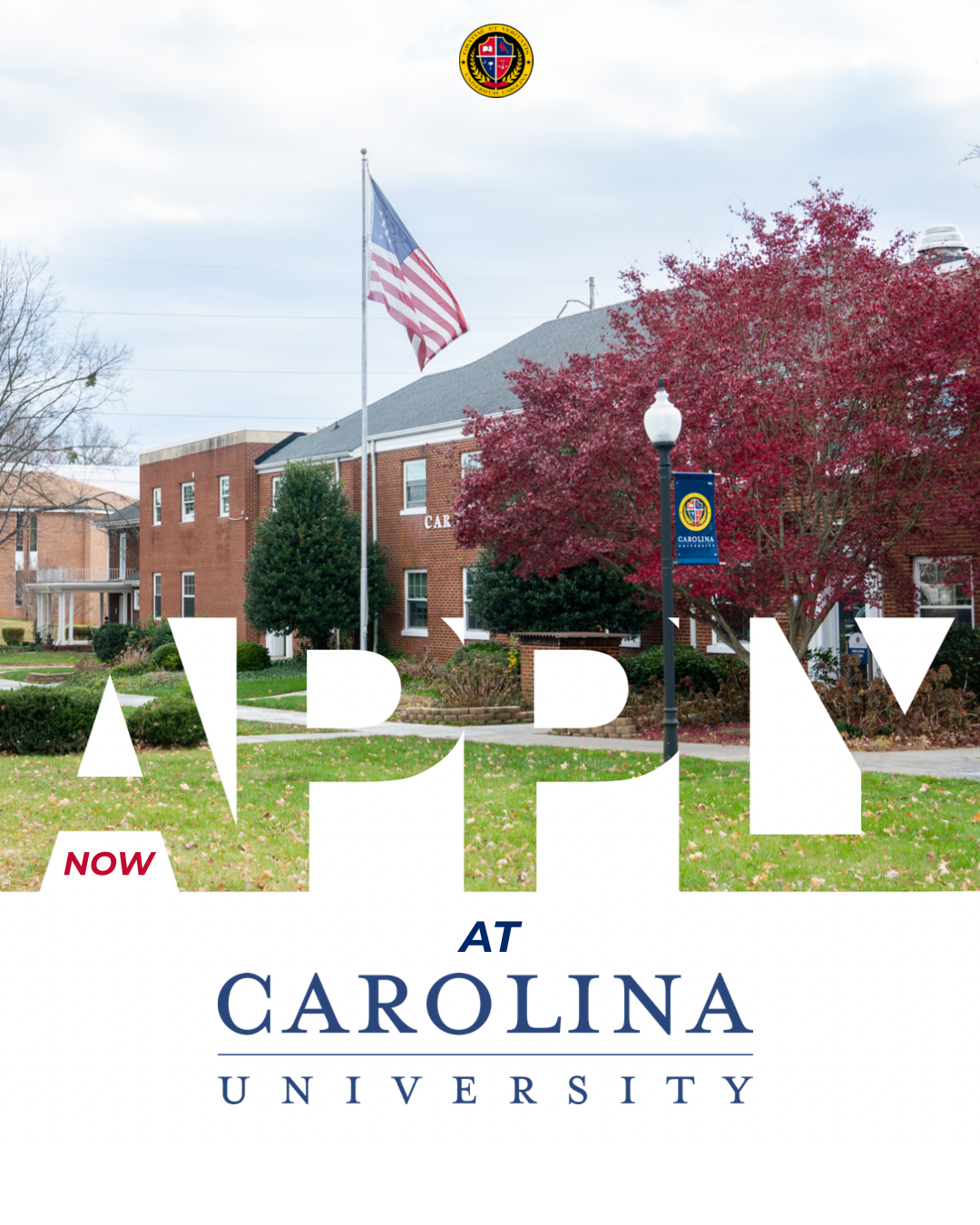 Apply Now at Carolina University